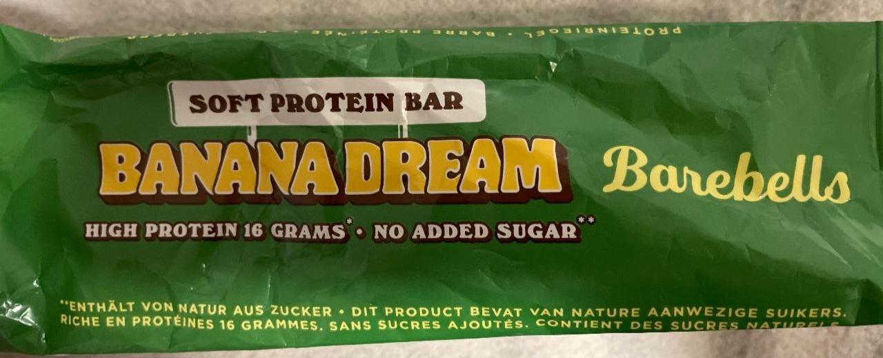 Фото - Батончик протеиновый Soft Protein Bar без сахара Banana Dream Barebells