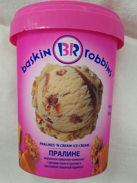 Фото - Мороженое Пралине 'Баскин Роббинс' Baskin Robbins