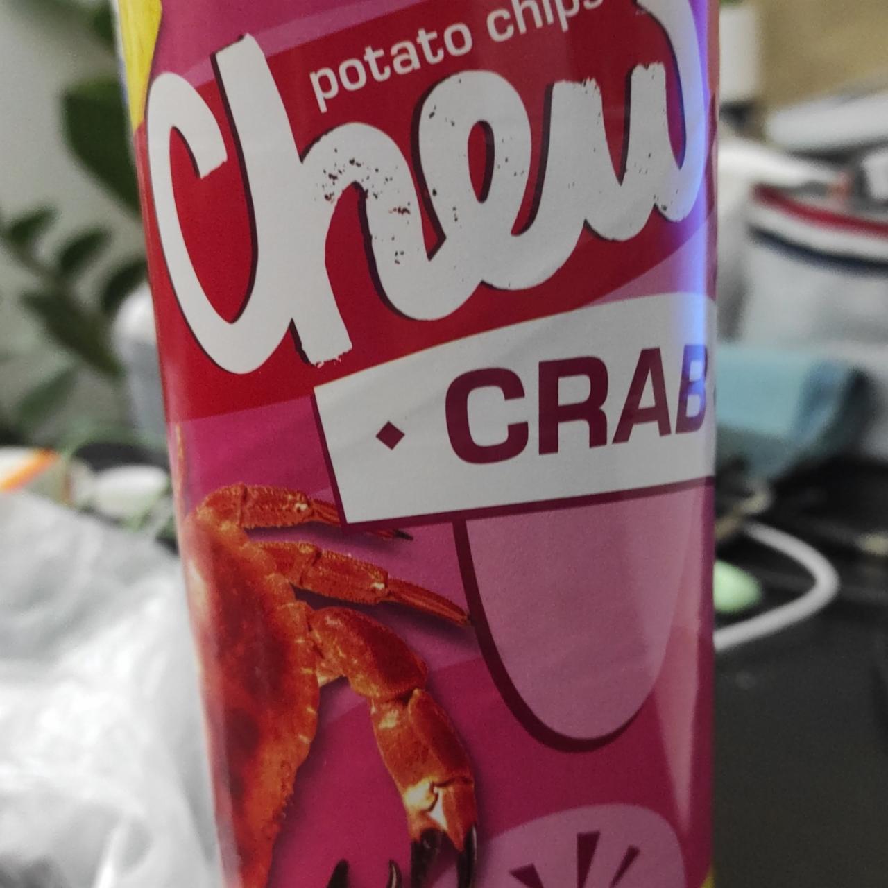 Фото - чипсы со вкусом краба Chew