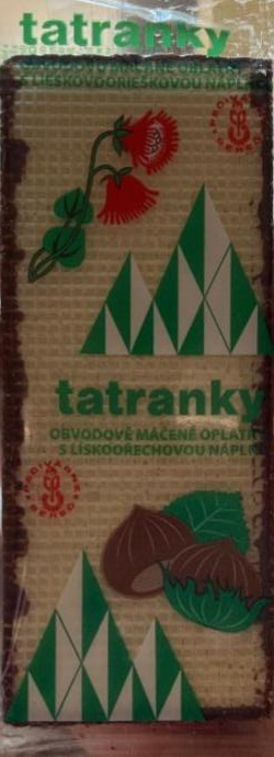 Фото - вафля с орехом Tatranky