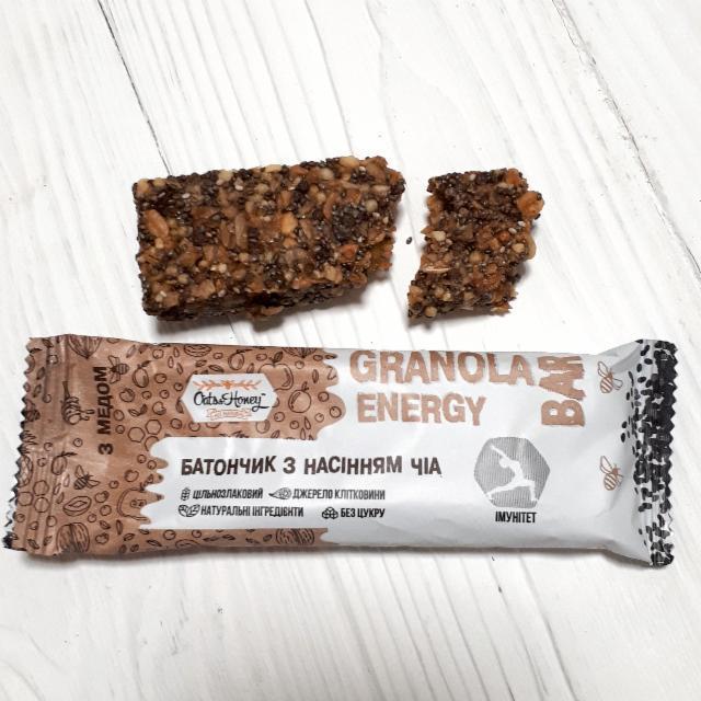 Фото - granola energy bar батончик