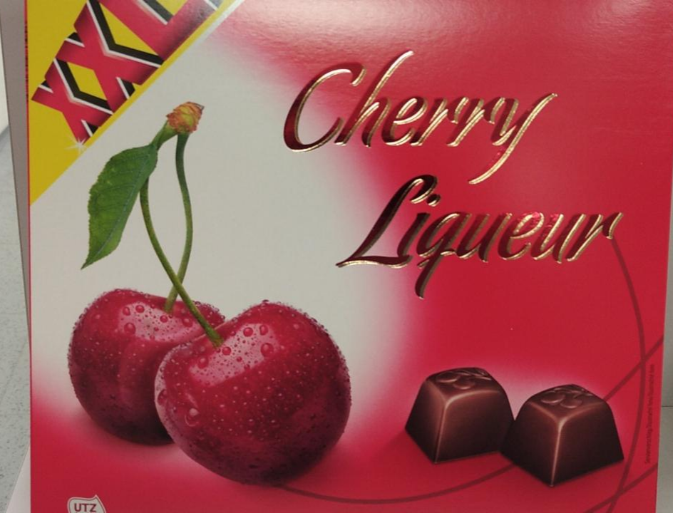 Фото - Конфеты шоколадные с ликерной начинкой и целой вишней Cherry Liqueur Lidl