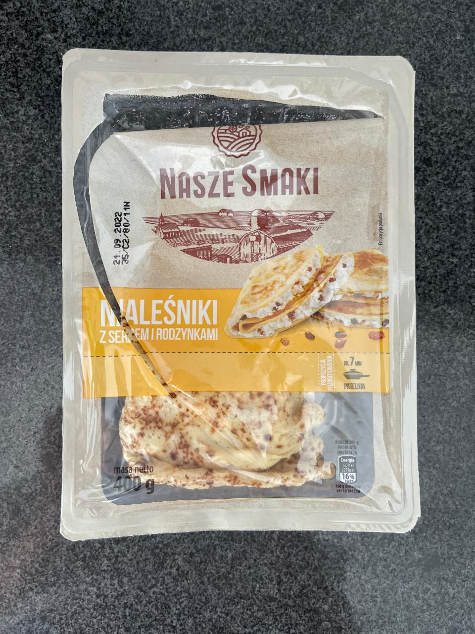Фото - Блины с сыром и изюмом Nasze Smaki