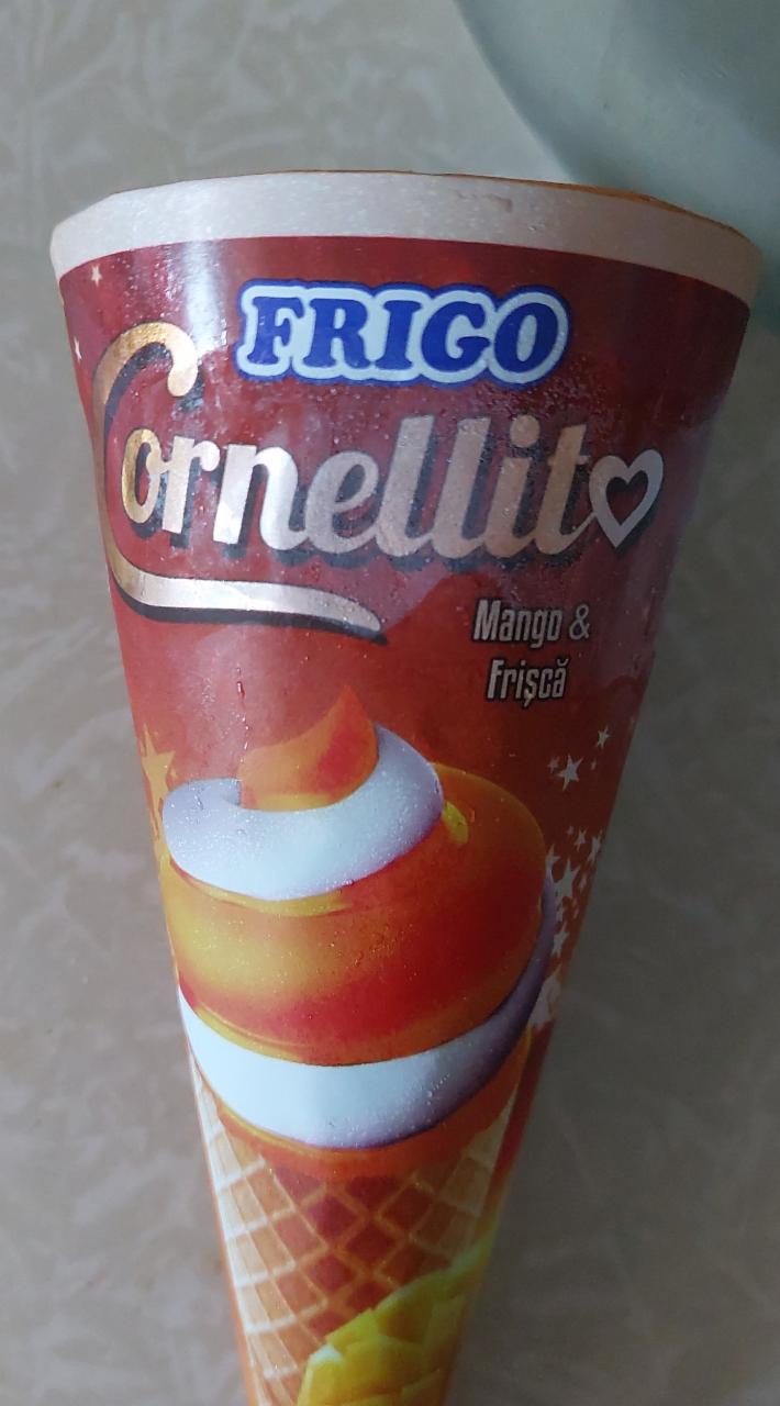 Фото - cornellito мороженое в рожке манго Frigo