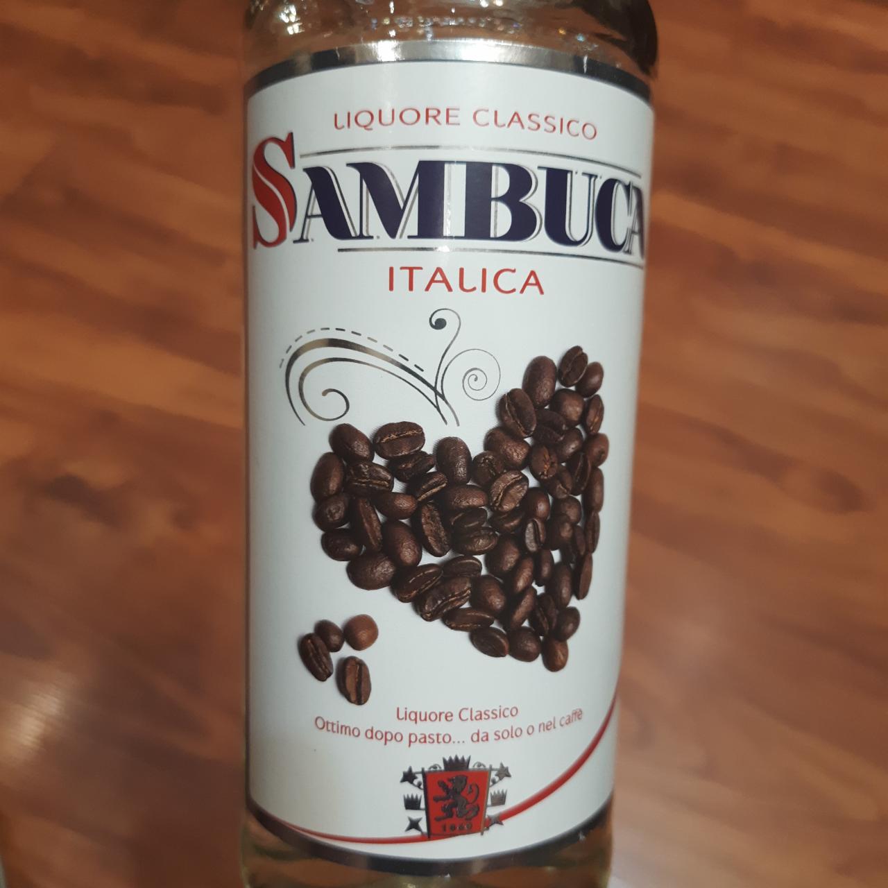 Фото - ликер итальянский классический со вкусом кофе Sambuca