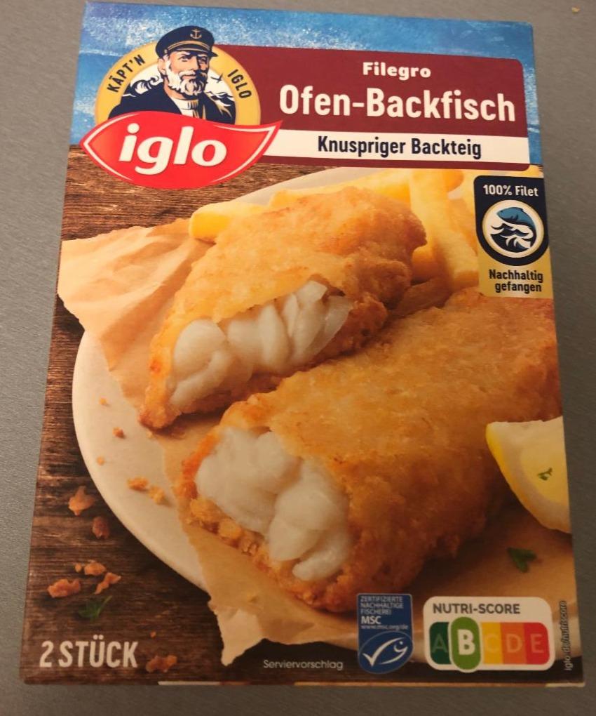 Фото - Filegro ofen-Backfisch Iglo