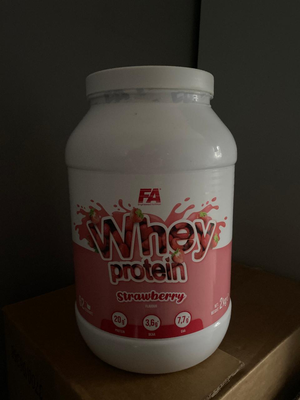 Фото - Whey protein Strawberry FA