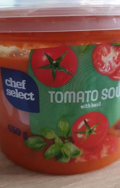 Фото - томатный суп с базиликом Chef select