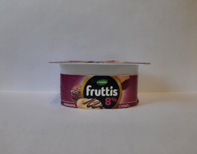 Фото - Йогуртный продукт банана-сплит 8% Fruttis