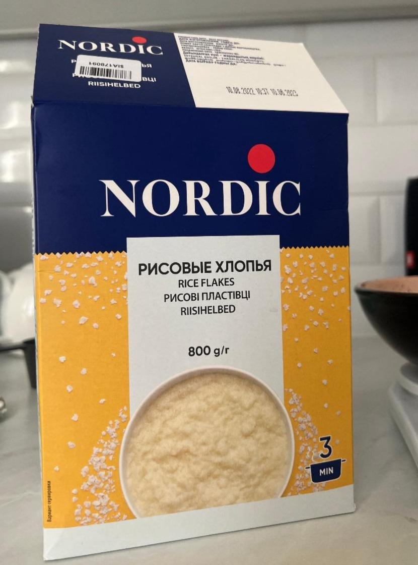 Фото - Хлопья рисовые Nordic