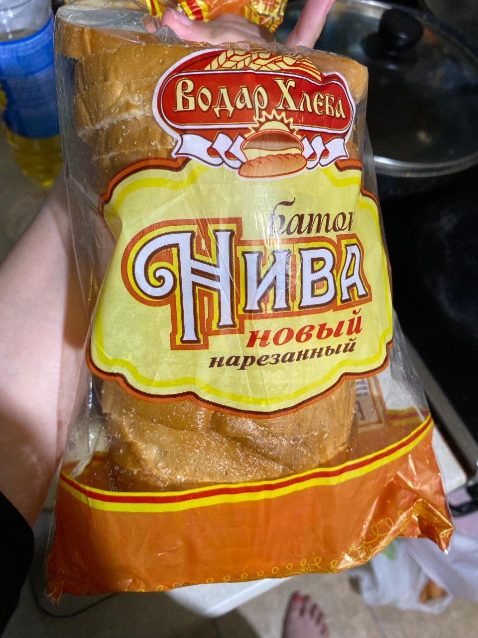 Фото - Батон Нива Водар хлеба