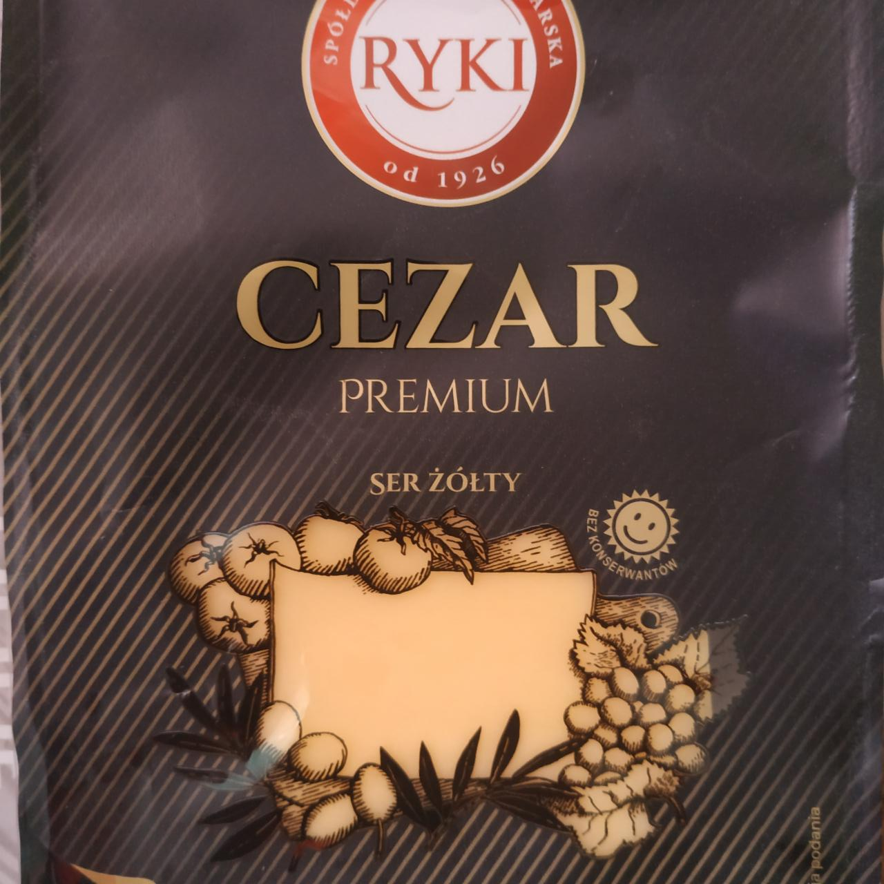 Фото - Ser Cezar Premium Plastry Ryki