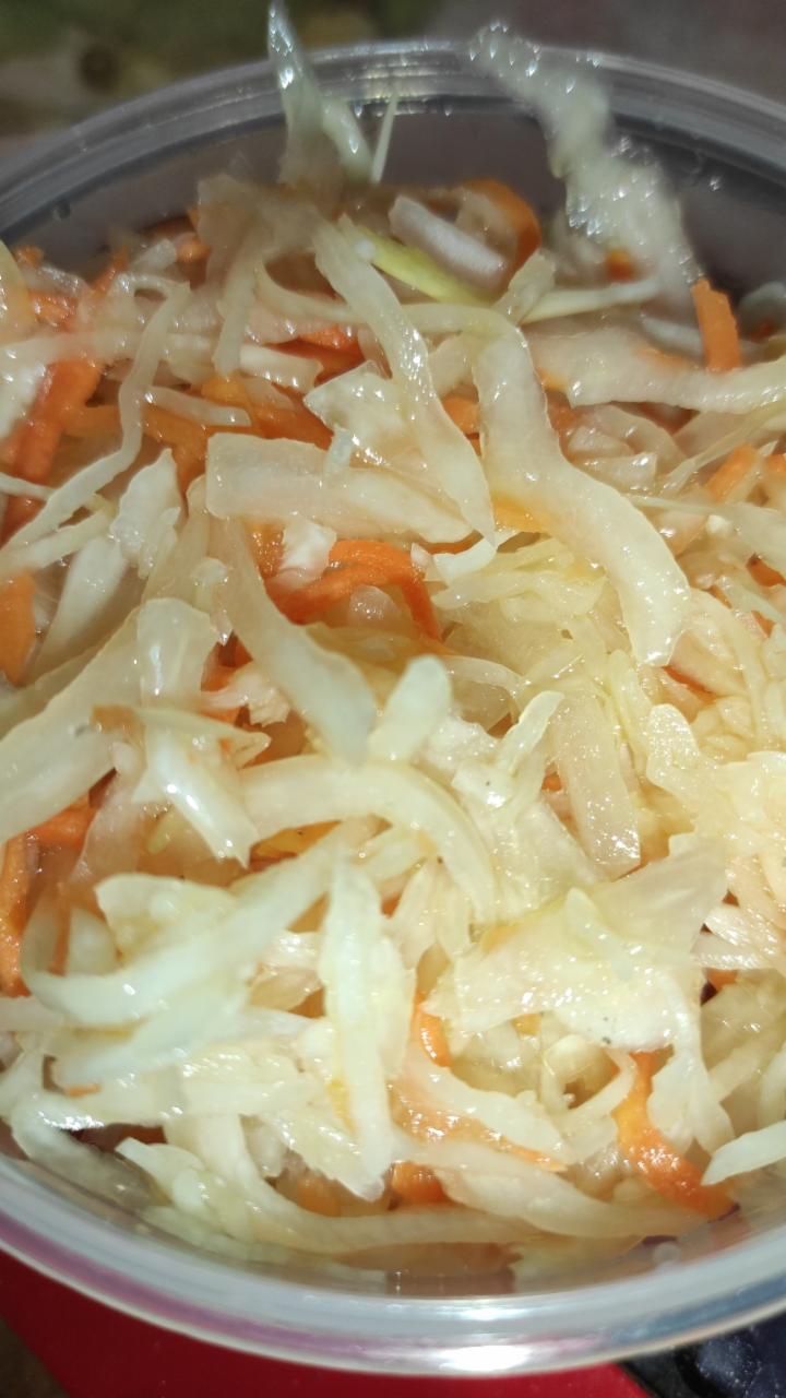 квашеная капуста с морковью калорийность