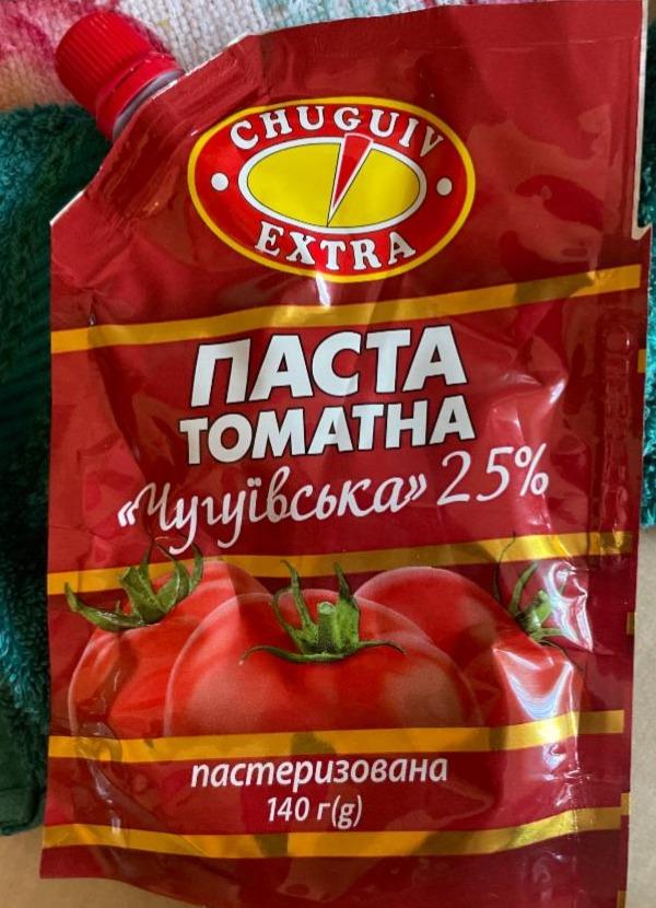 Фото - Паста томатная 25% Чугуевская Chuguiv extra