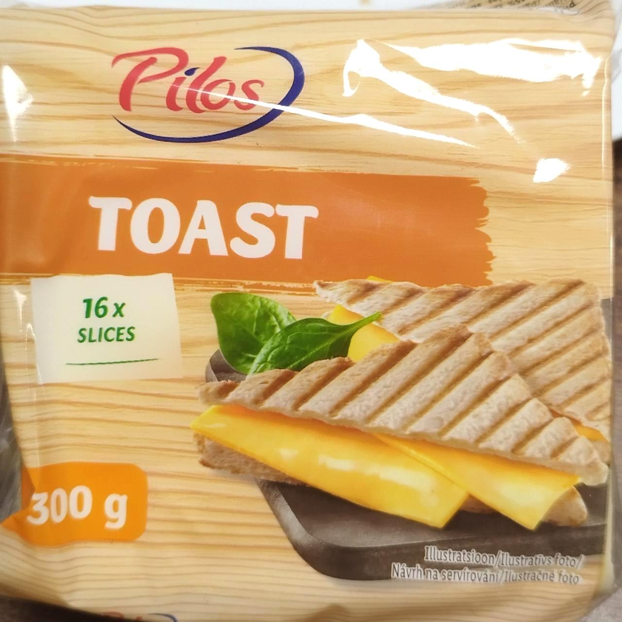 Фото - Toast cheese slices Pilos