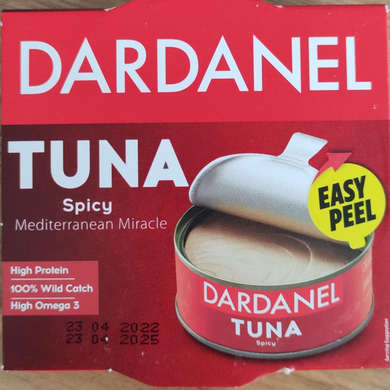 Фото - острый тунец консервированный Dardanel