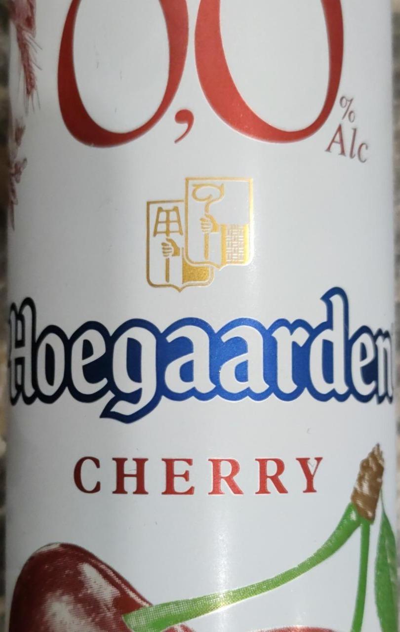 Фото - Пиво безалкогольное Hoegaarden cherry