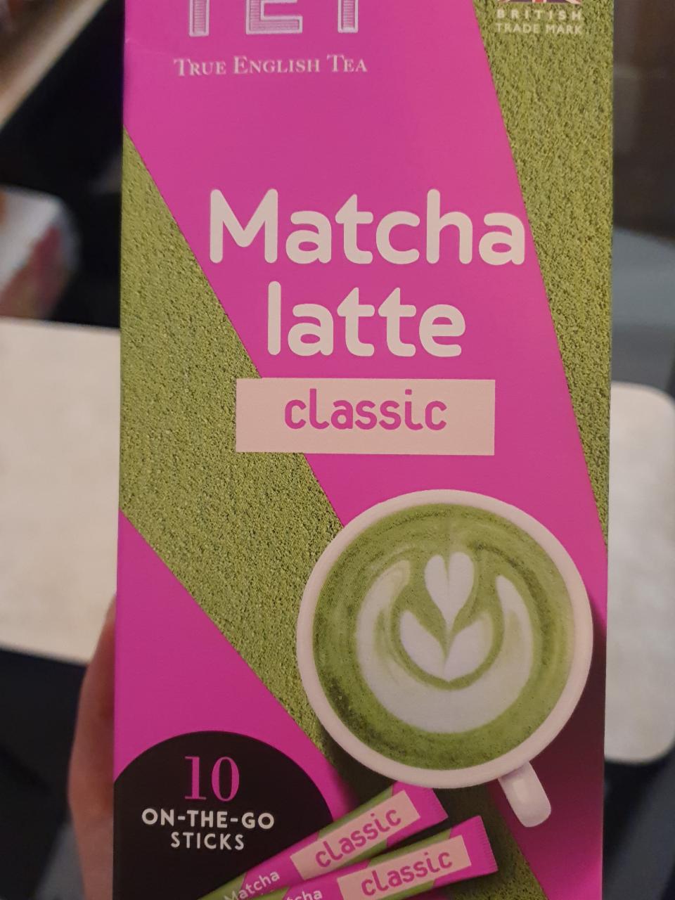 Фото - Чай Matcha Latte Classic ТЕТ True English Tea