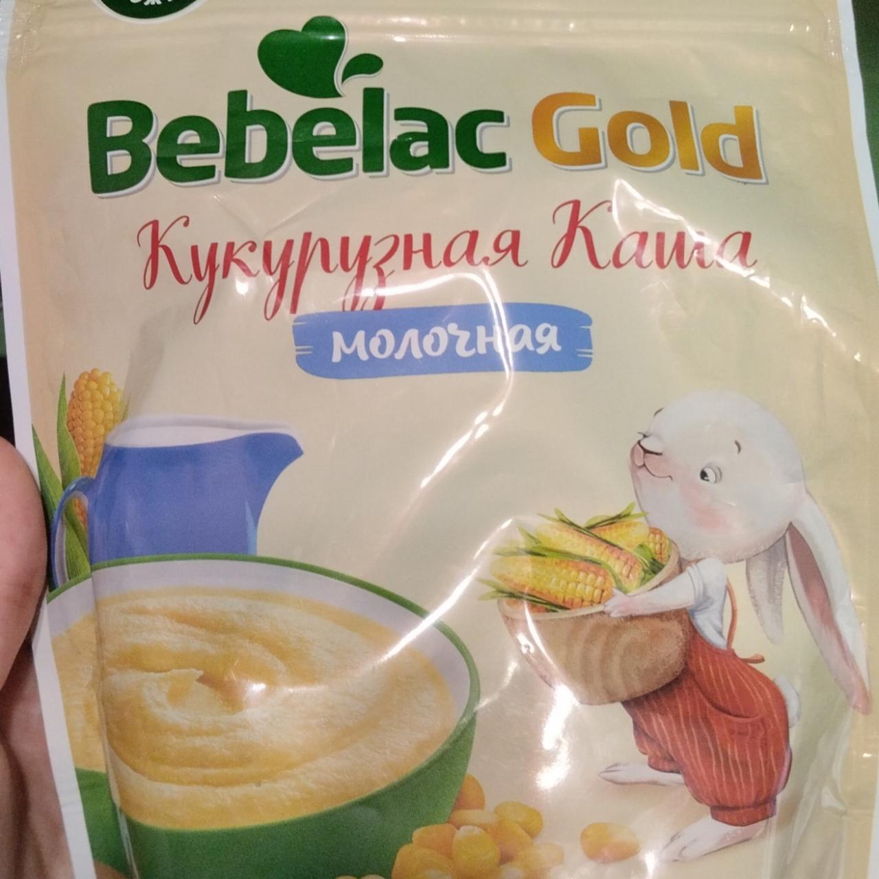 Фото - Кукурузная каша молочная Bebelac Gold