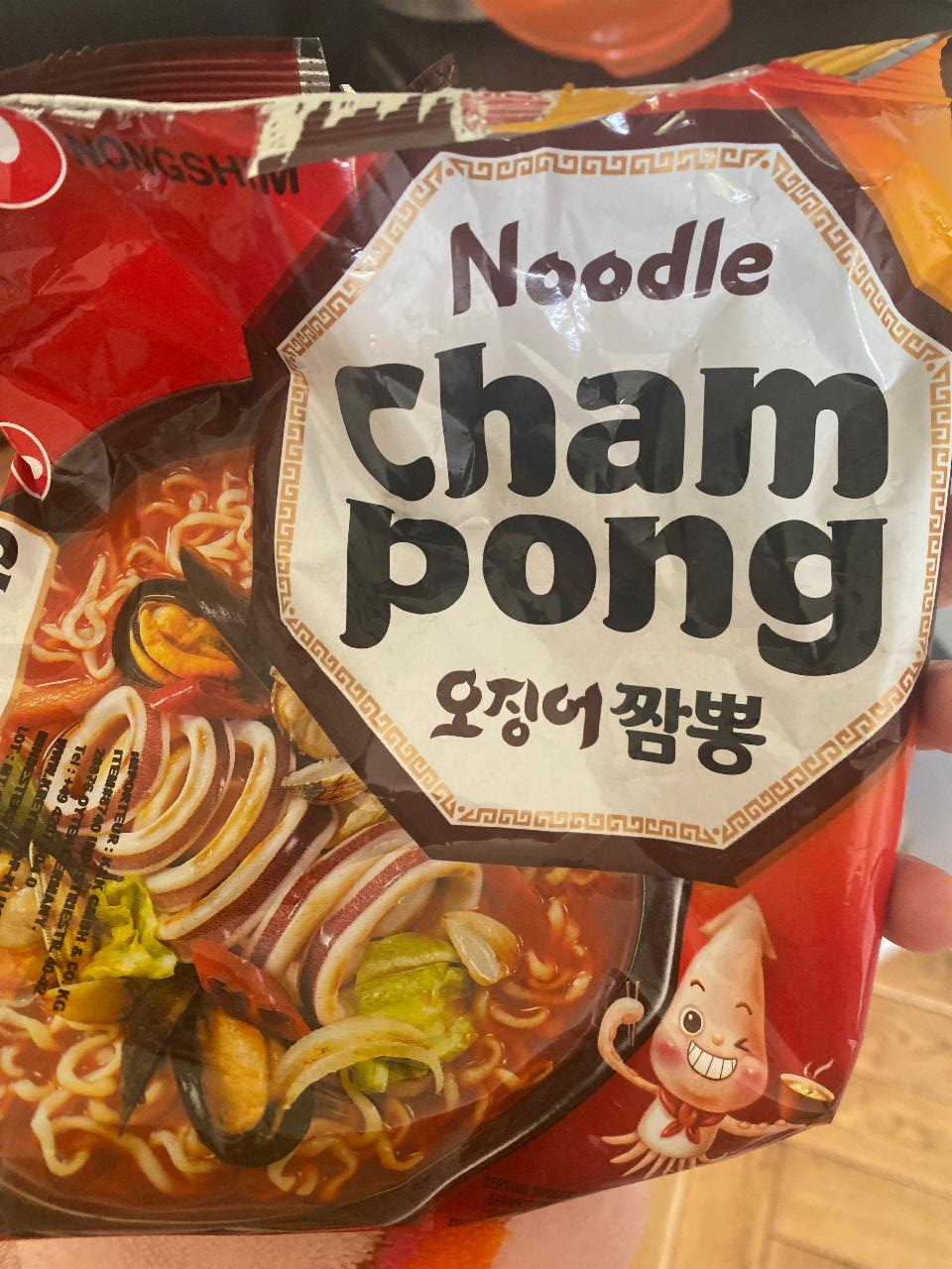 Фото - Instant Noodles Cham-pong Ramyun