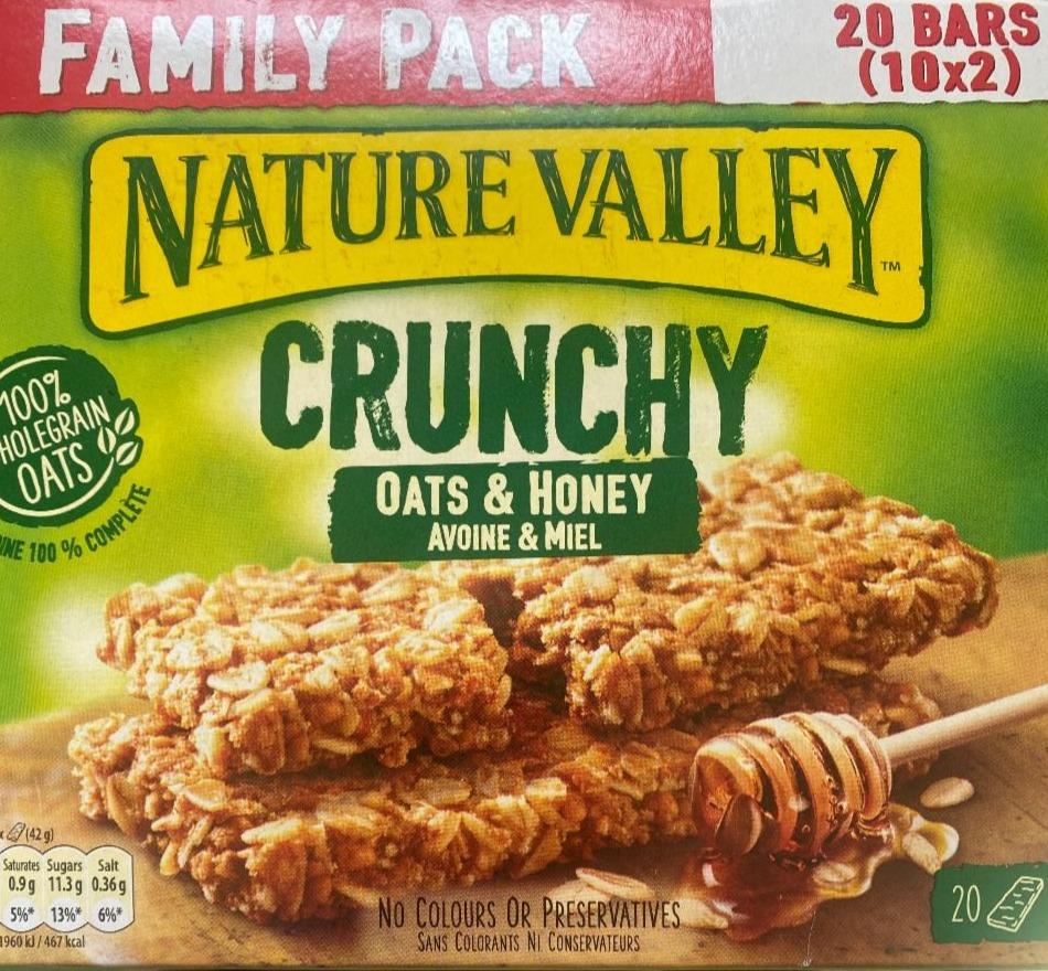 Фото - Батончик Crunchy oats&honey Nature Valley