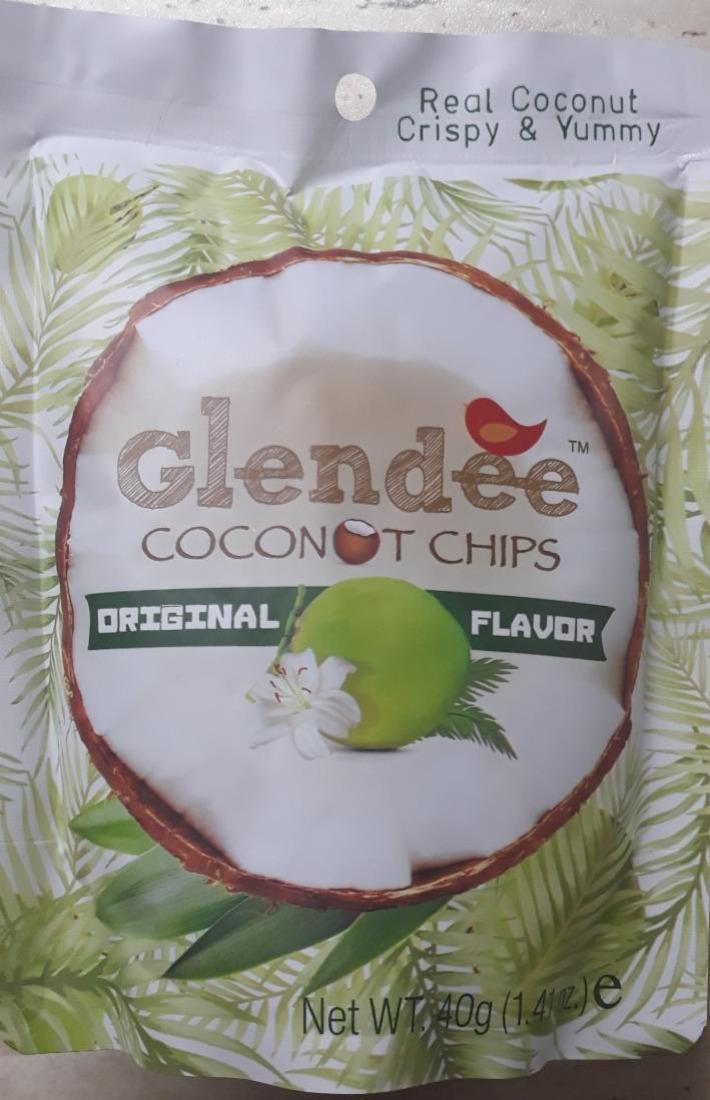 Фото - Кокосовые чипсы original flavor Glendee