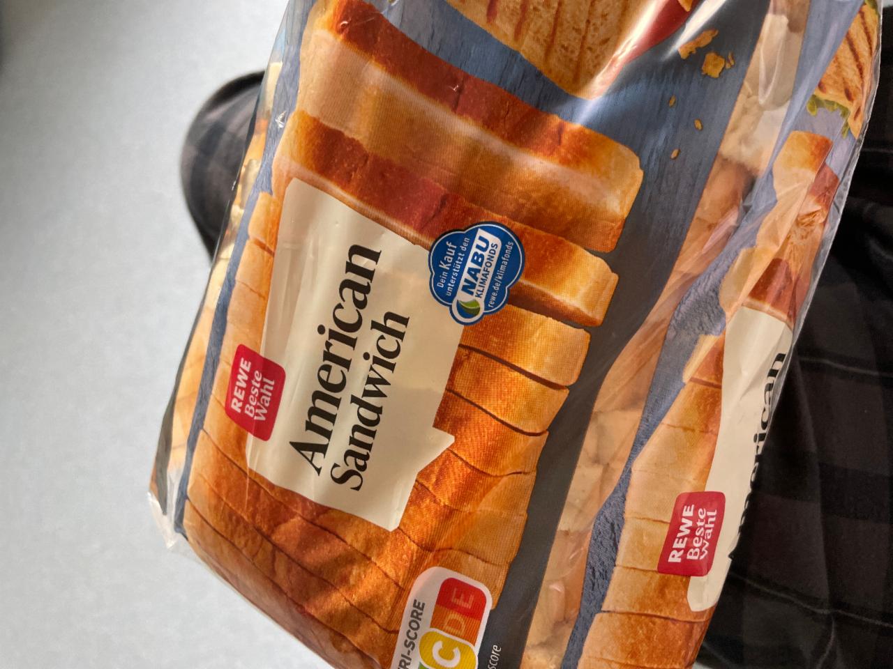 Фото - Американский тостовый хлеб Rewe