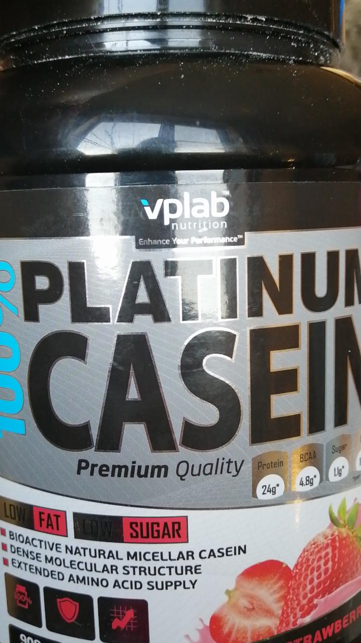Фото - казеин Platinum casein 100% VPLab