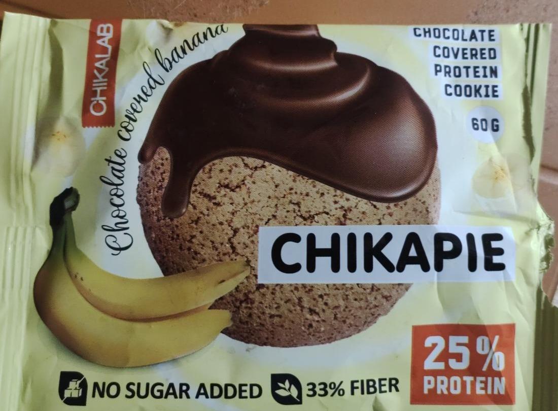 Фото - Протеиновое печенье со вкусом банана Chikapie Chikalab