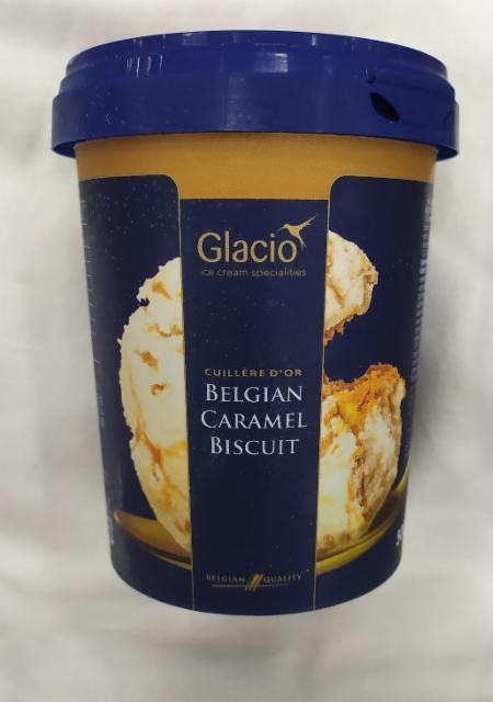 Фото - Мороженое Glacio бельгийский карамельный бисквит