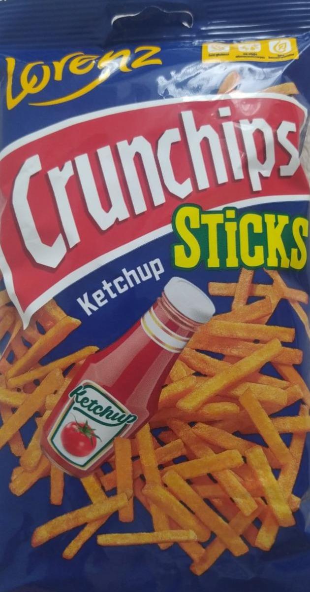 Фото - Crunchips картофельные чипсы со вкусом кетчупа Lorenz