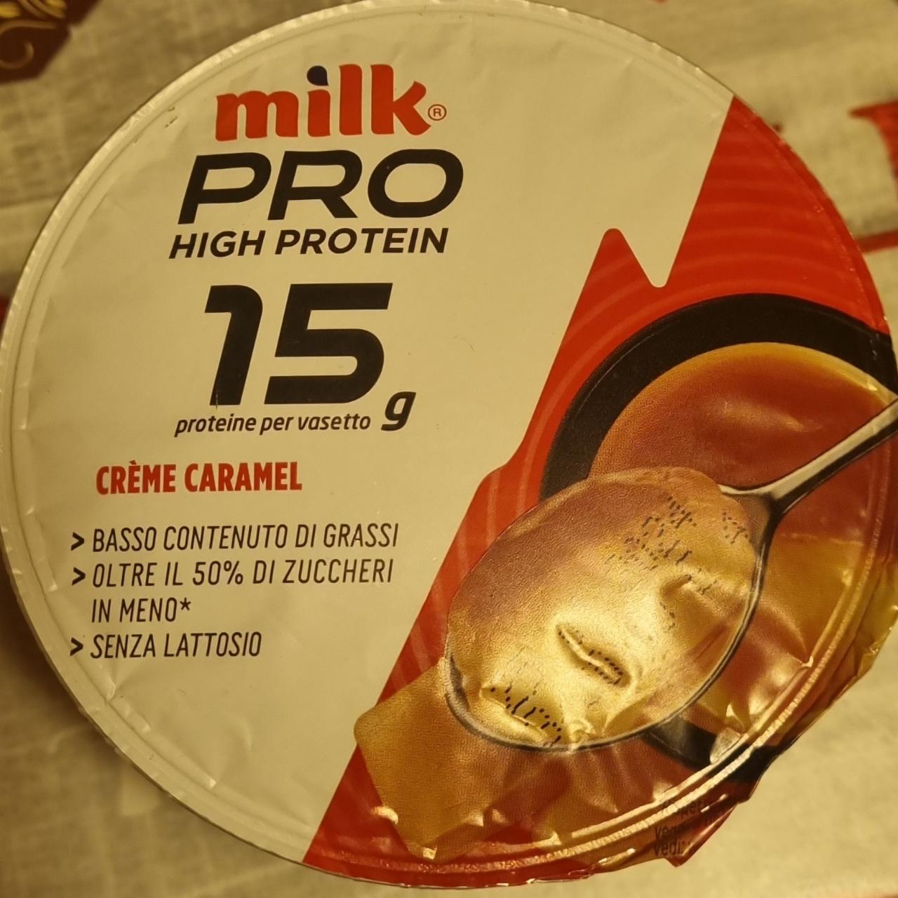 Фото - Протеиновый пудинг карамельный pro protein 15g Milk