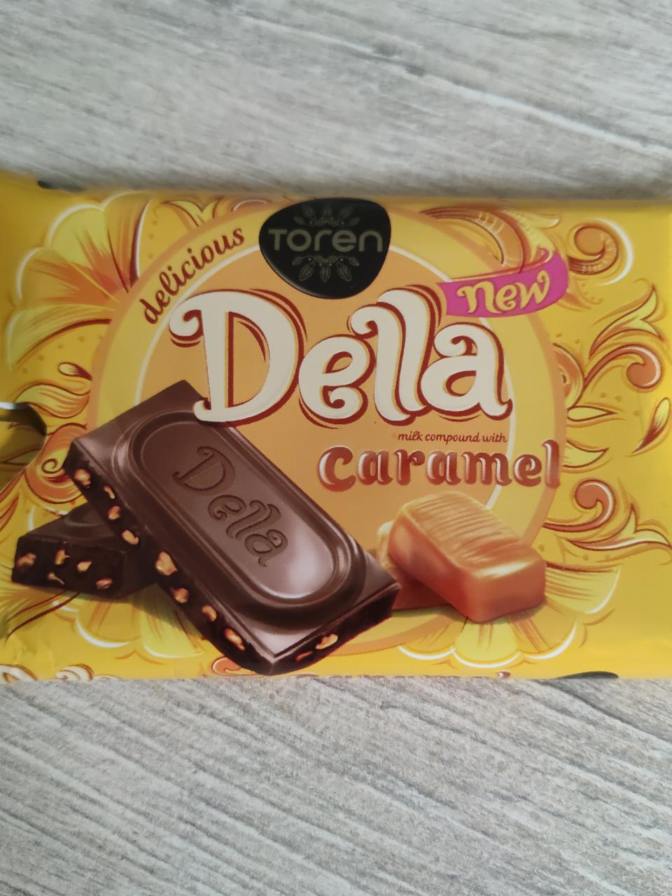 Фото - шоколад с карамелью Della Toren