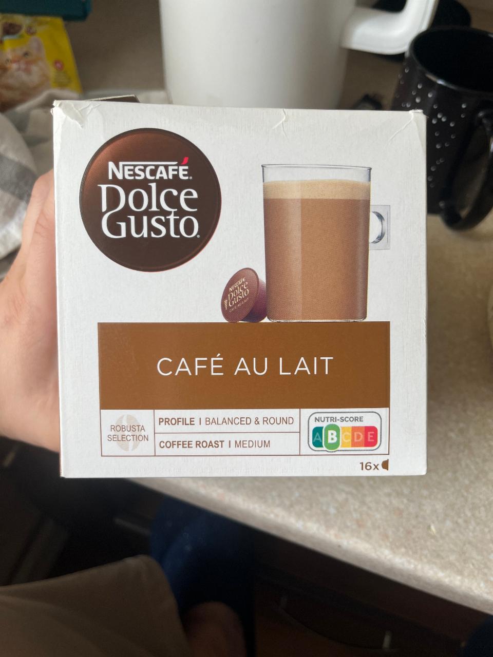 Фото - капсулы для кофемашины кофе с молоком cafe au lait Nescafé