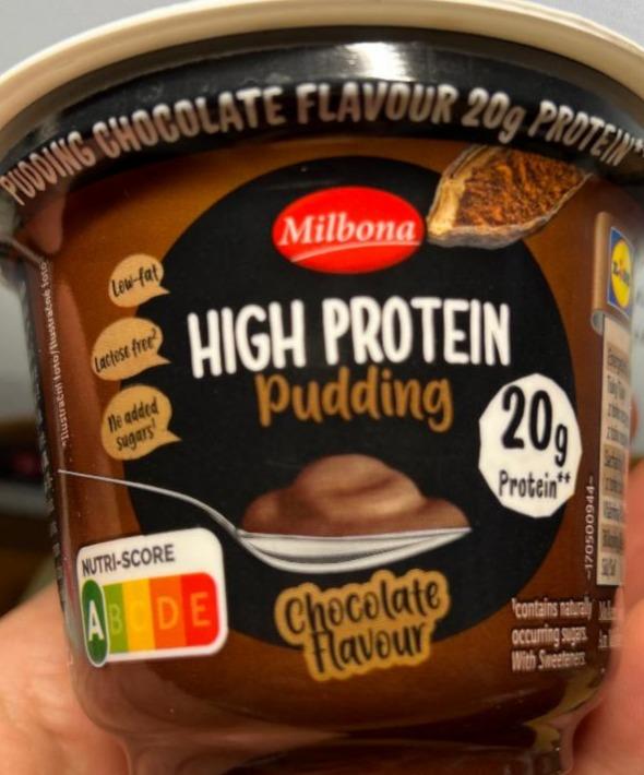 Фото - High protein pudding Chocolate Flavour Milbona