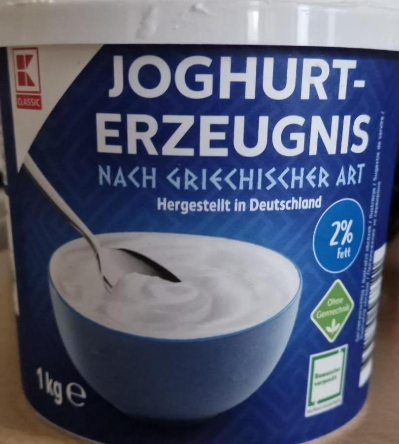 Фото - Joghurt-erzeugnis nach Griechischer art 2% K-Classic