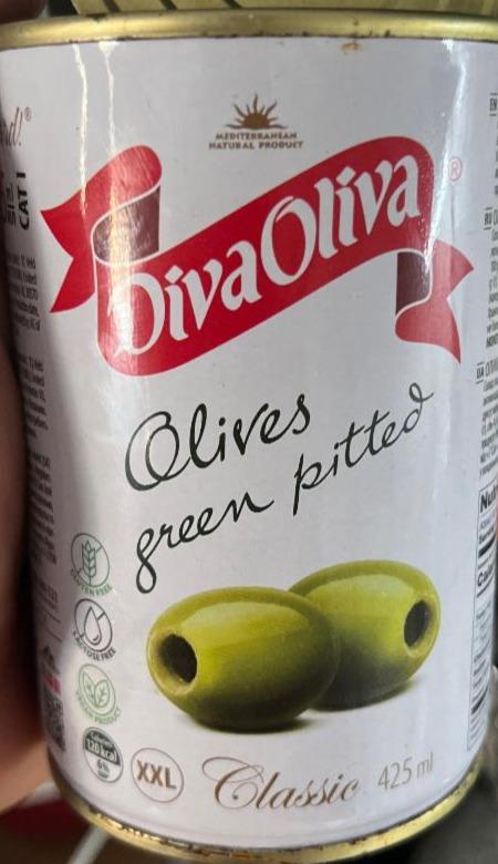 Фото - Оливки зеленые без косточки DivaOliva