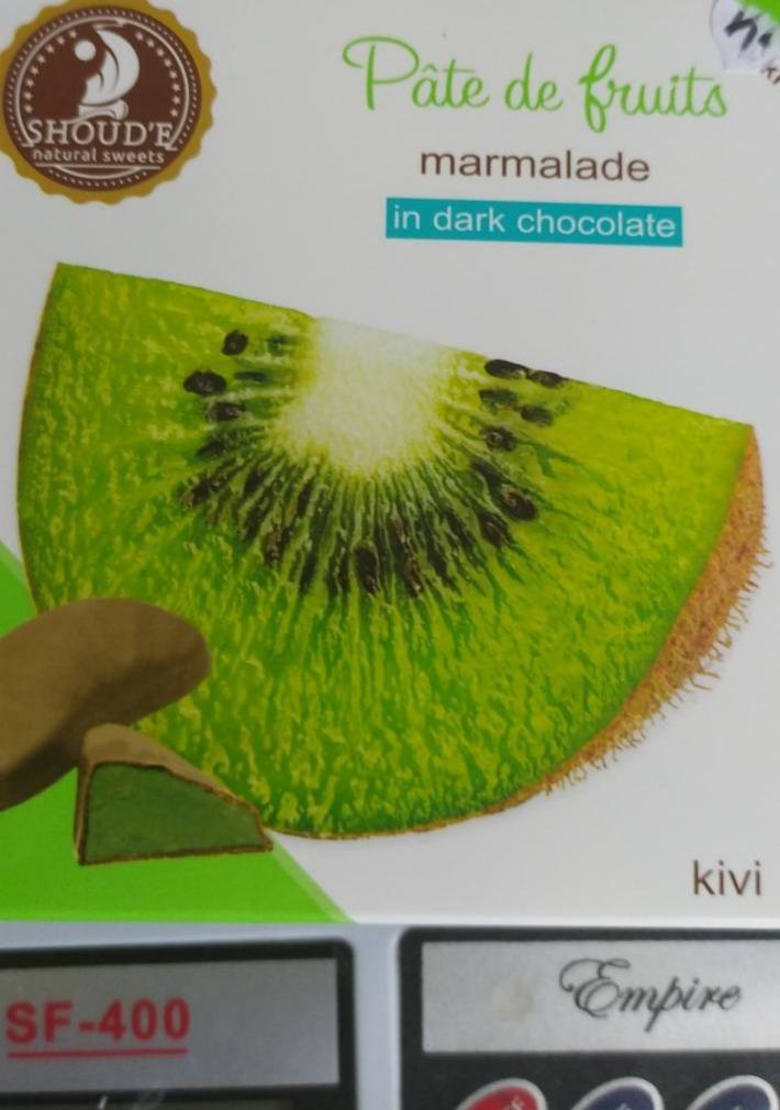 Фото - Мармелад киви в шоколаде Pate de Fruits Shoud'e