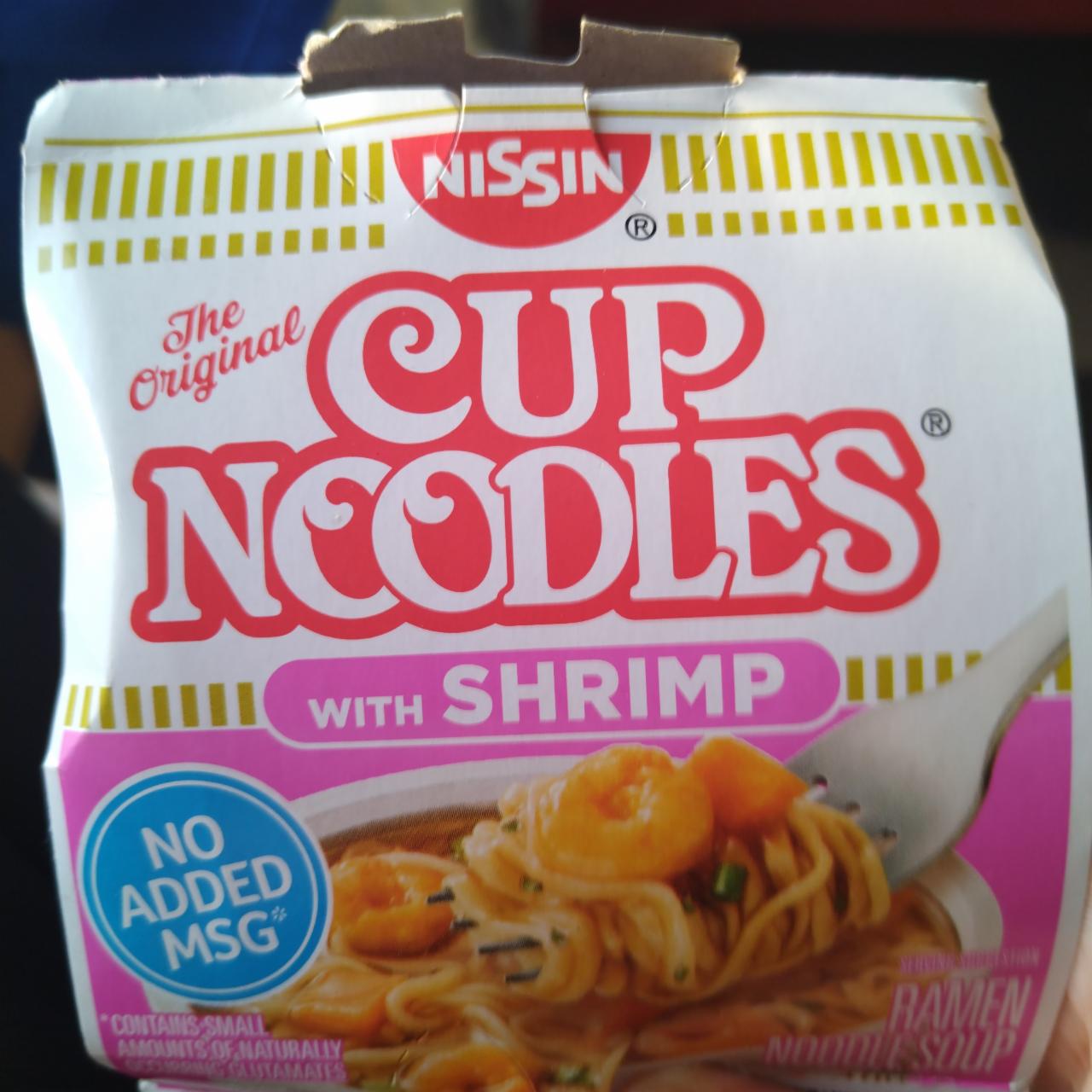 Фото - Cup Noodles with Shrimp Nissin
