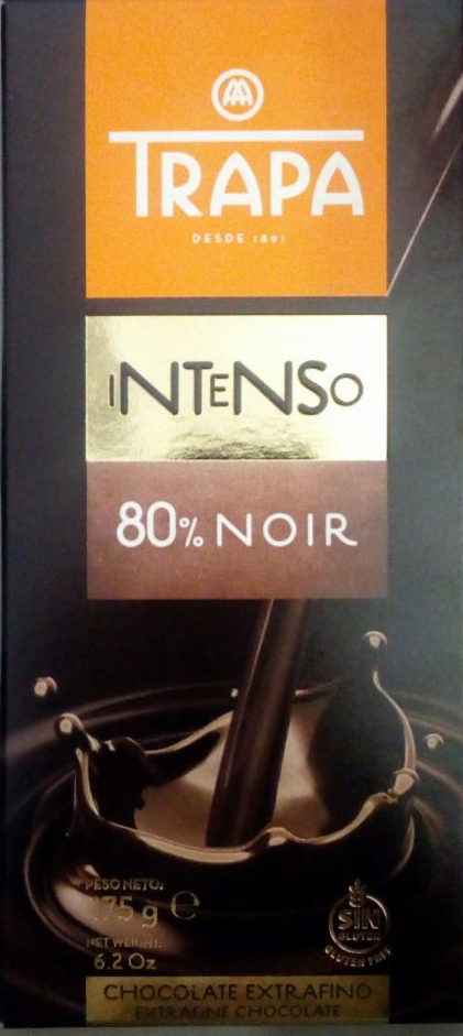 Фото - Шоколад 80% черный Intenso Noir Trapa