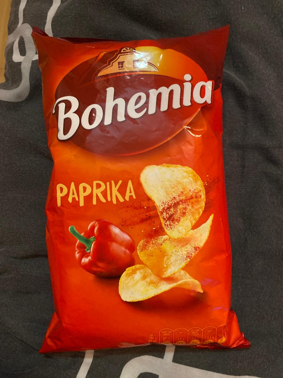 Фото - Чипсы с паприкой Chips Paprika Bohemia
