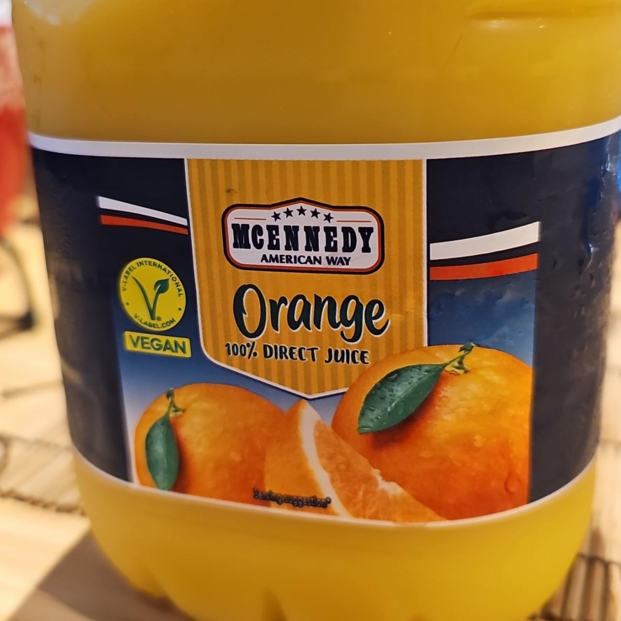 Фото - апельсиновый сок Mcennedy