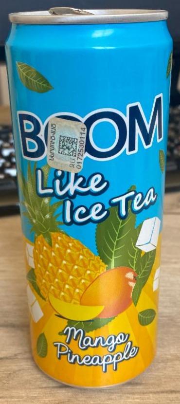 Фото - Холодный чайный напиток со вкусом манго и ананаса Boom like ice tea