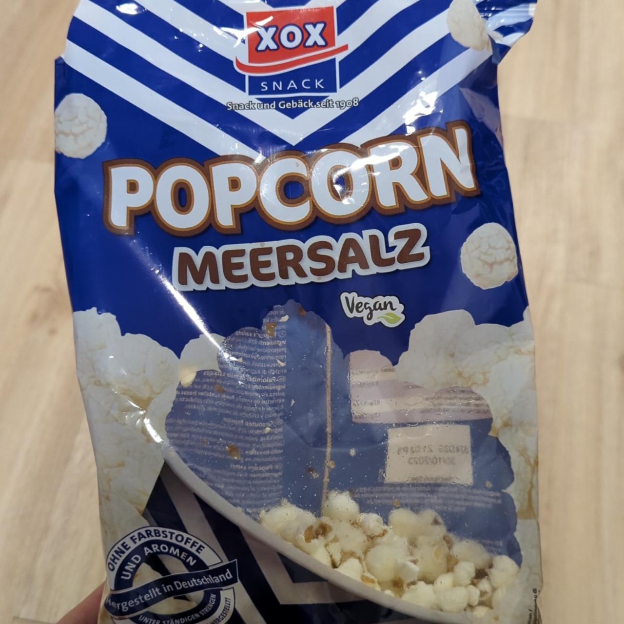 Фото - Popcorn Meersalz XOX Snack