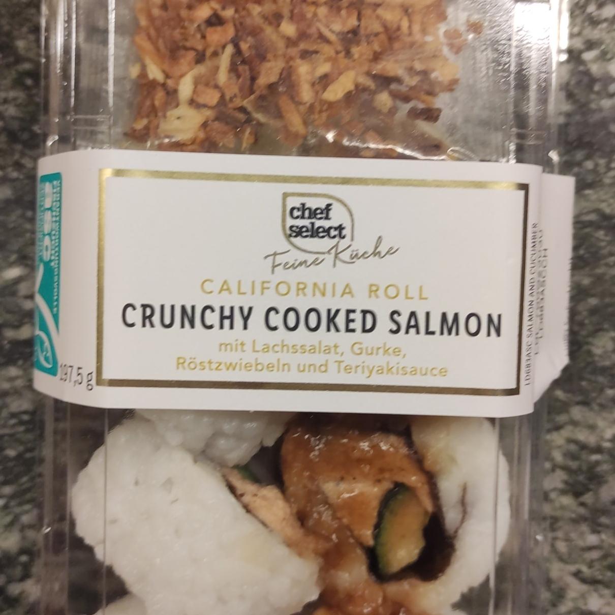 Фото - California roll Crunchy cooked salamon Chef select
