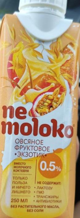 Фото - напиток овсяный фруктовый 'экзотика' Ne moloko