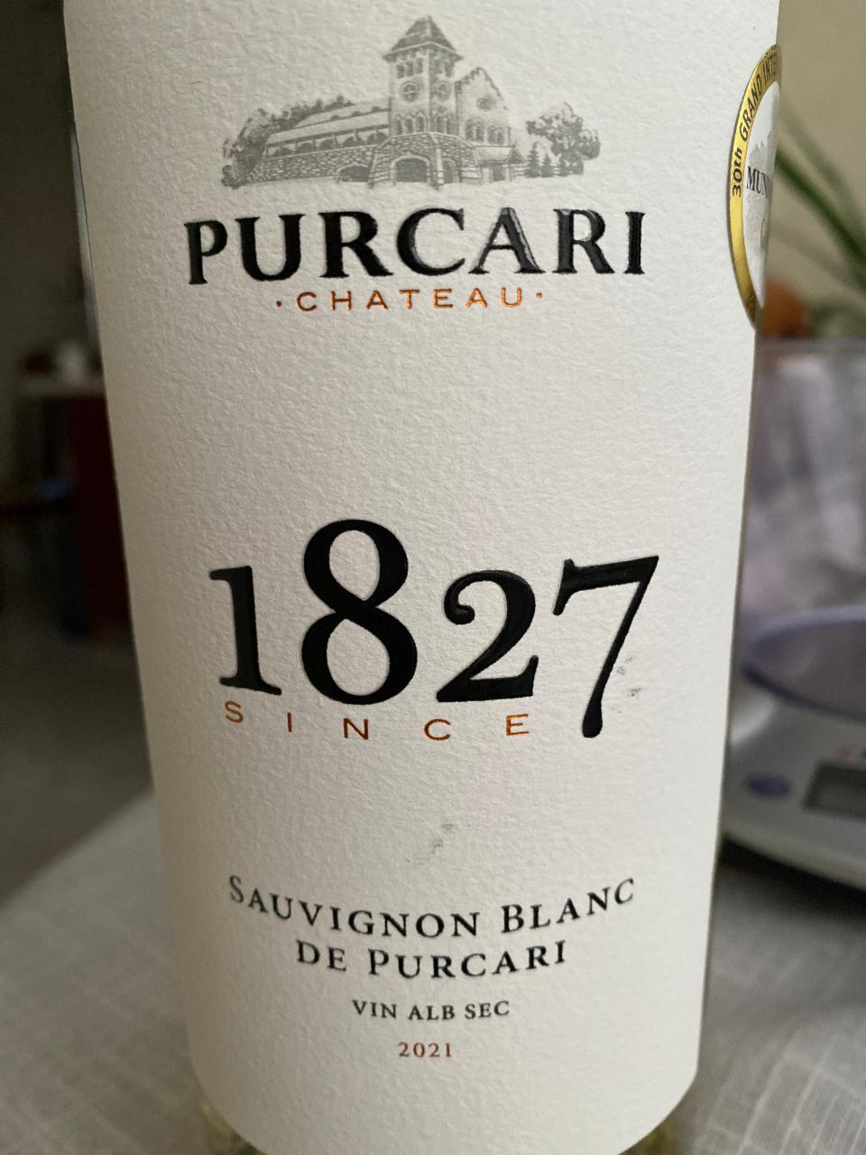 Фото - Молдавское вино Cовиньон Блан де Пуркарь Sauvignon blanc de Purcari