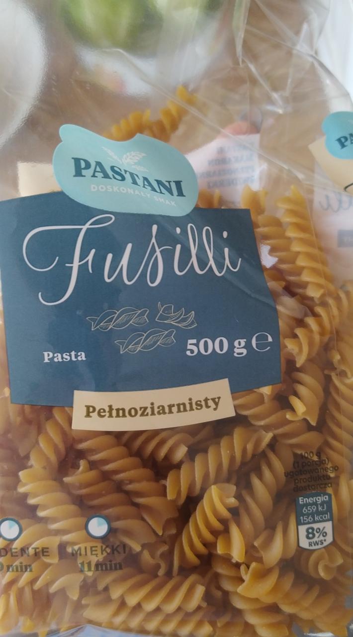 Фото - Макароны Fusilli из цельного зерна Pastani