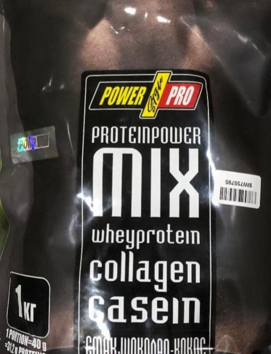 Фото - Протеин шоколад-кокос Proteinpower Mix Power Pro