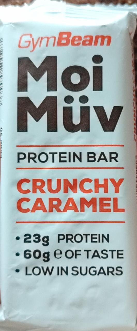 Фото - Батончик протеиновый MoiMüv Protein Bar Crunchy Caramel GymBeam